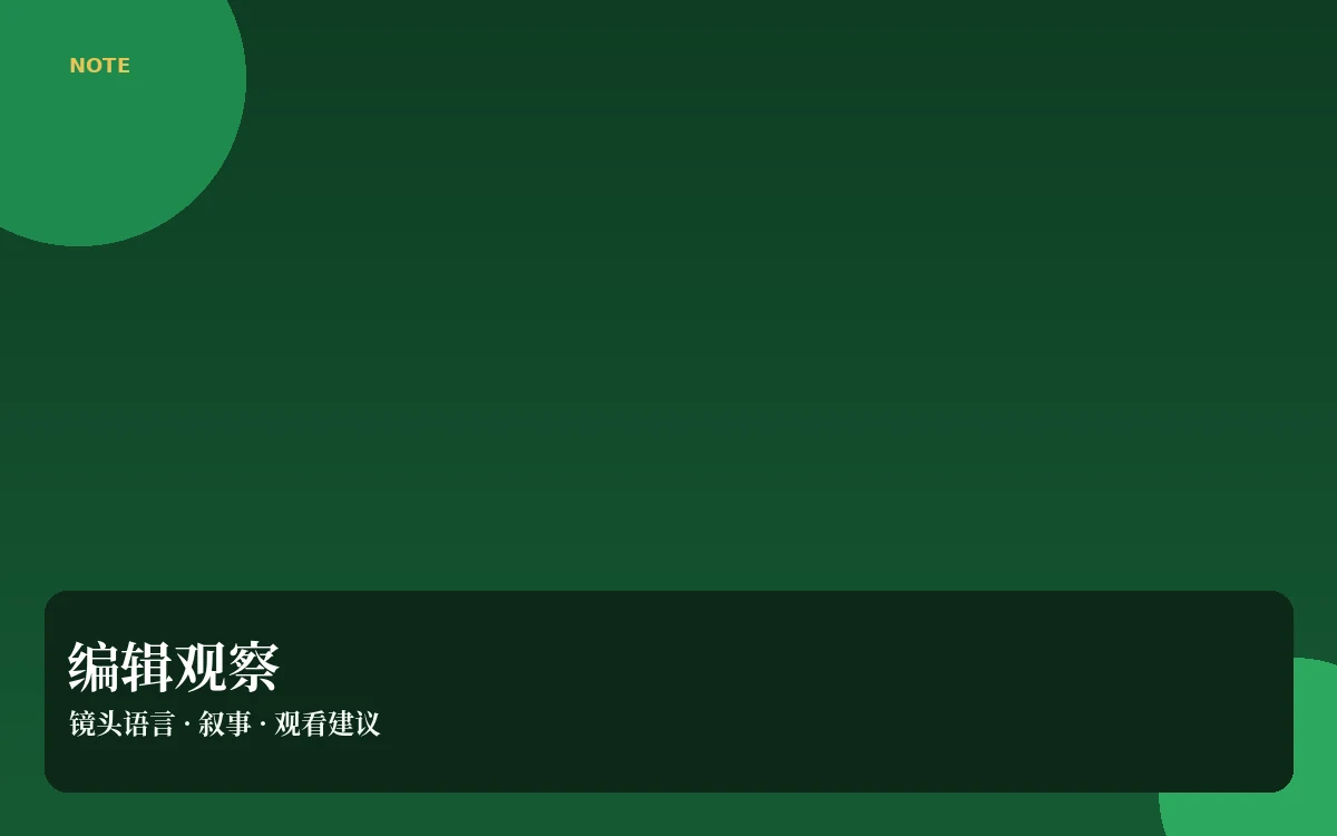 看片札记编辑观点
